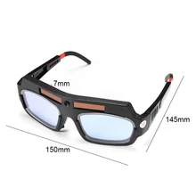 Solar Powered Welding Mask Helmet Eyes Goggle Auto Darkening Arch Glasses GY88