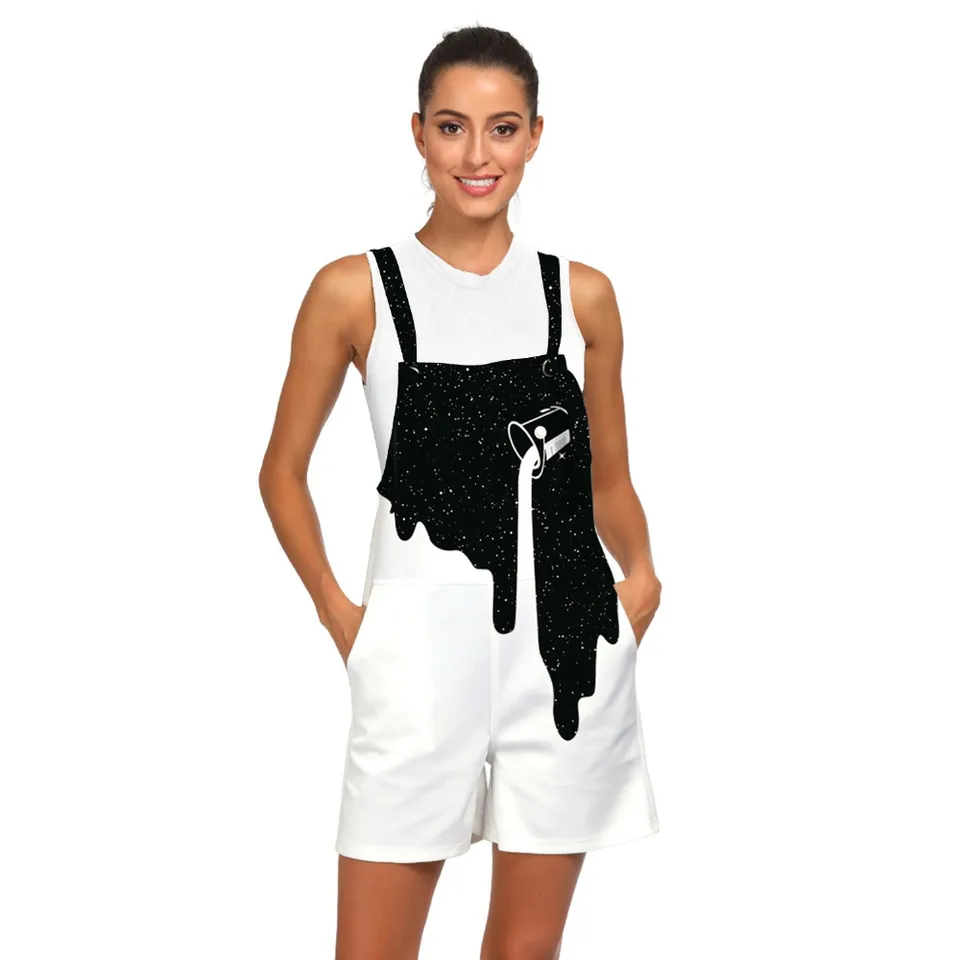 adult short overalls
