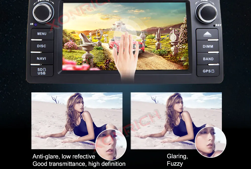 Flash Deal 2 Din Car DVD Player GPS Radio Multimedia For Toyota Corolla E120 BYD F3 2000 2005 2006  Head Unit Stereo Navigation Audio 3