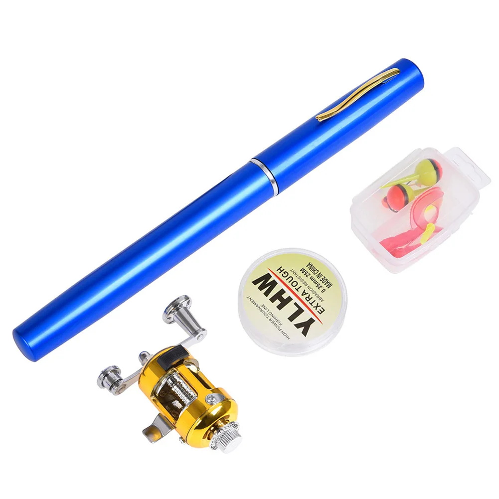 المحمولة الصيد رود بكرة كومبو مجموعة القلم شكل تلسكوبي قصبة صيد خشبية خط طُعوم لينة كيت الأسماك والعتاد BHD2 المحمولة الصيد رود بكرة كومبو مجموعة القلم شكل تلسكوبي قصبة صيد خشبية خط طُعوم لينة كيت الأسماك والعتاد BHD2