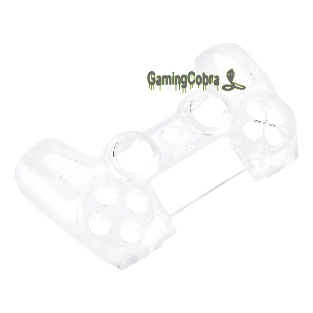 Прозрачный кристально чистый передний корпус оболочка Лицевая панель Крышка для Playstation 4 PS4 Slim PS4 Pro контроллер-SP4FM01G