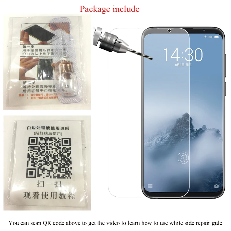 3 шт Стекло для Meizu 16 16th 16X 16S Note 9 X8 закаленное стекло M6 M5 M3 Mini M5C M5S M6S Защитная пленка