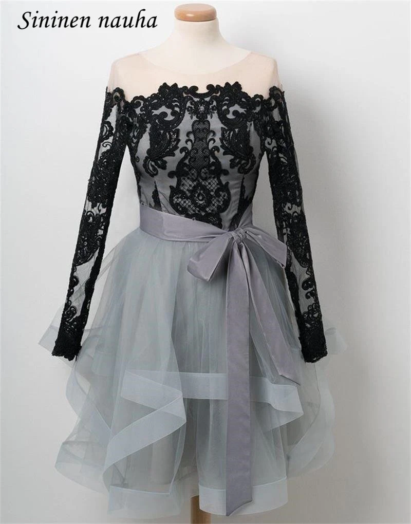 juniors long black dress