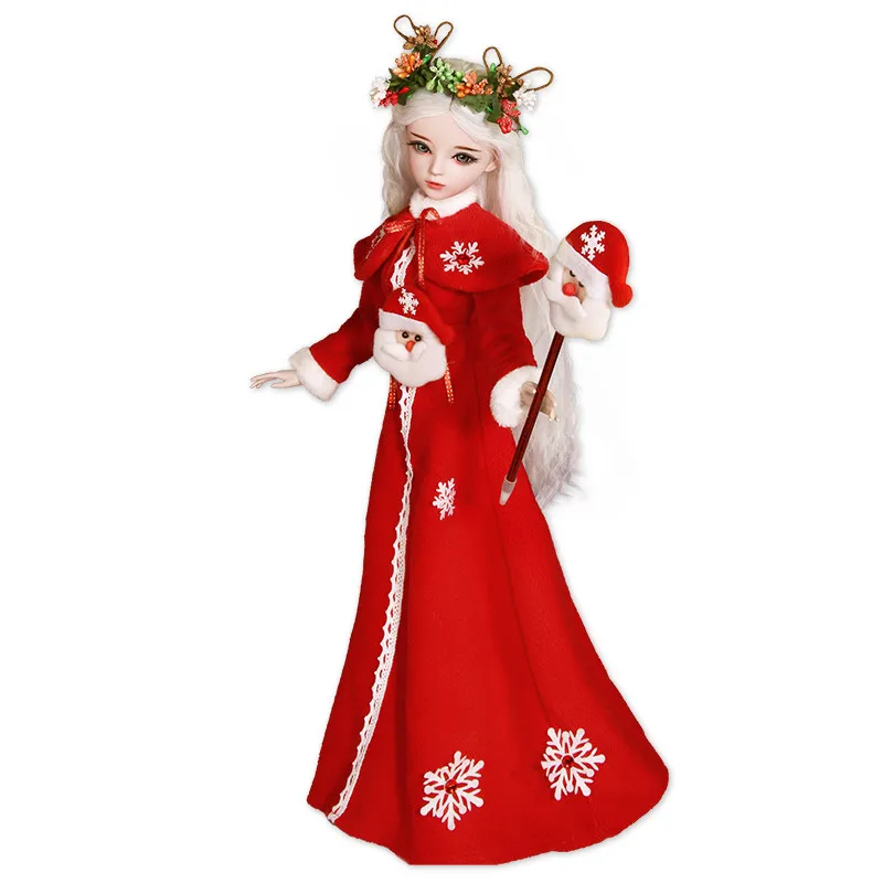 Рождественская Кукла 1/3 BJD кукла 56 см взрослая Секс Женская пластиковая шарнирная