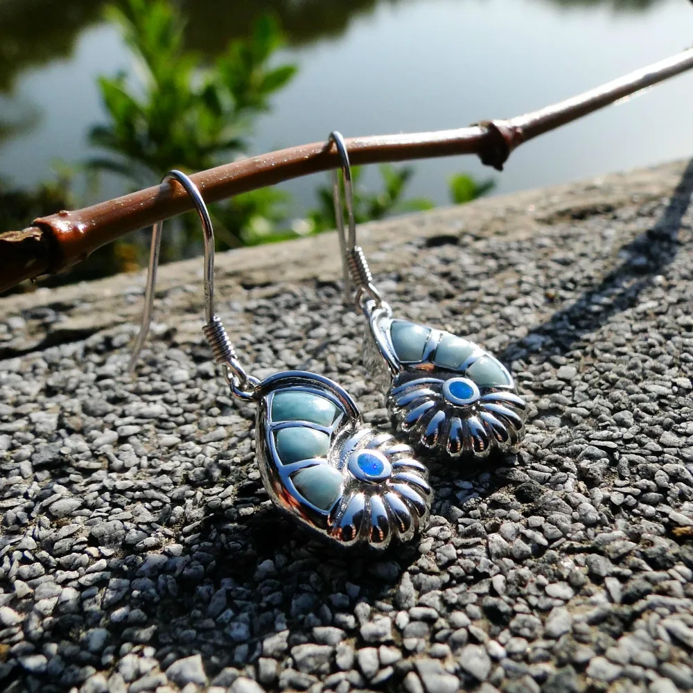 Оригинальные женские серьги подвески с опалом|earrings earring|earrings 925earrings silver 925 |