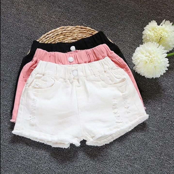 Girls Summer Denim Shorts Children's 