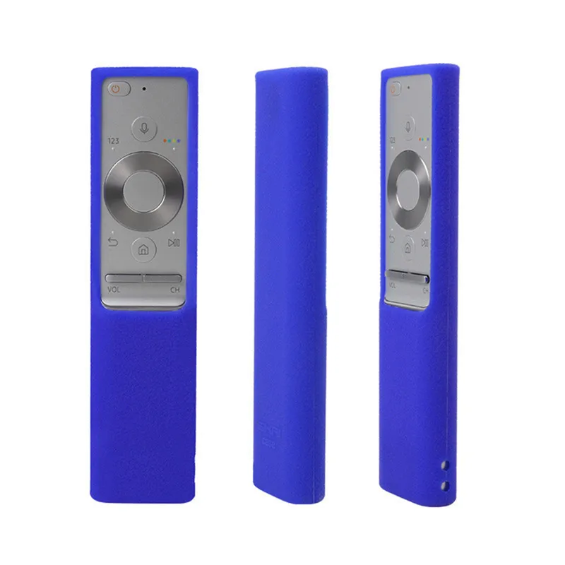 1 шт силиконовый дистанционный защитный чехол для samsung BN59-01265A BN59-01274ATV силиконовый пульт дистанционного управления - Цвет: Blue