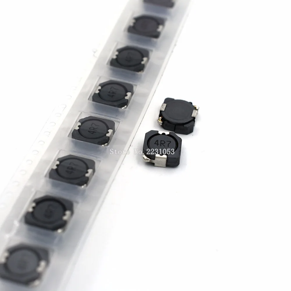 10 шт./лот 10*10*4 мм SMD силовой индуктор 4 7 мкГн 4R7 CDRH104R индуктивность Проводная