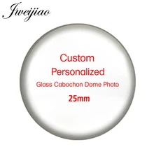JWEIJIAO на заказ персонализированные фото от 12 до 25 мм Сделай Сам стеклянный кабошон купол для брелка брошь демонстрационная плоская задняя часть делая результаты Na01