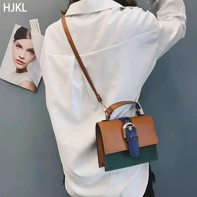 

HJKL Women's Handbag Crossbody Shoulder High quality PU Leather bag Messenger Lady Designer Tote Shopping bag Fashion 2020 New