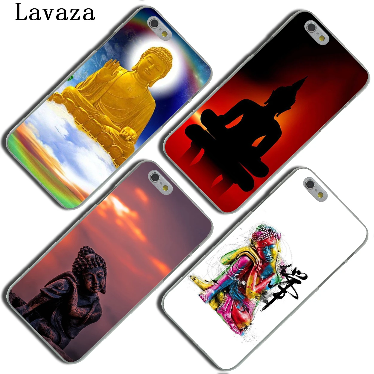 Lavaza религиозный Будда Твердый чехол для телефона iPhone XR X XS 11 Pro Max 10 7 8 6 6S 5 5S SE 4 4S