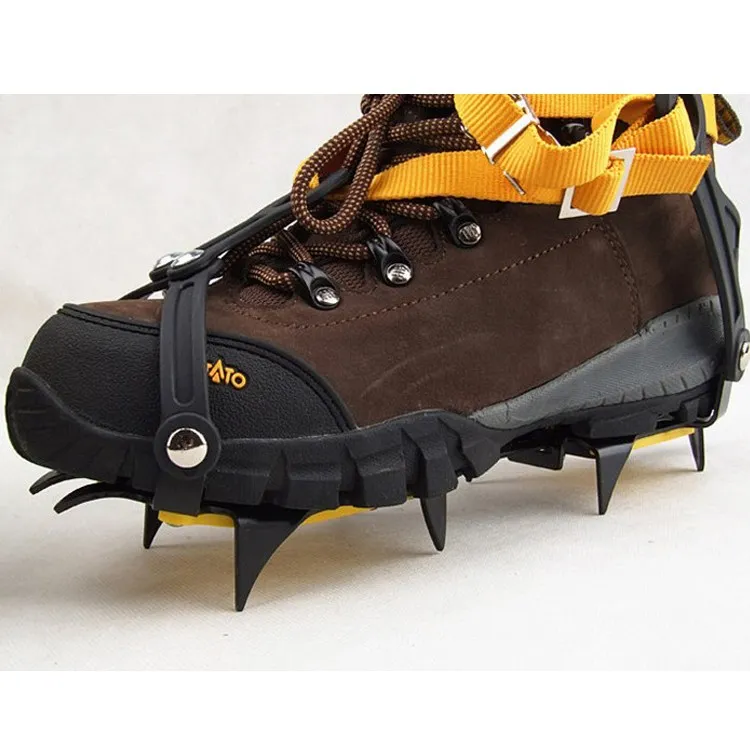 Buy 1 Pair 10 Teeth Crampon Adjustable Anti Slip Ice