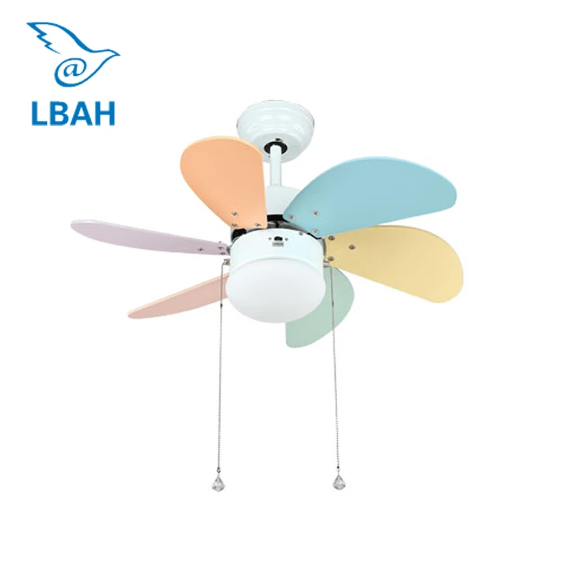 

Children room ceiling lamp The droplight LED fan light decoration electric fans Lovely bedroom room lighting