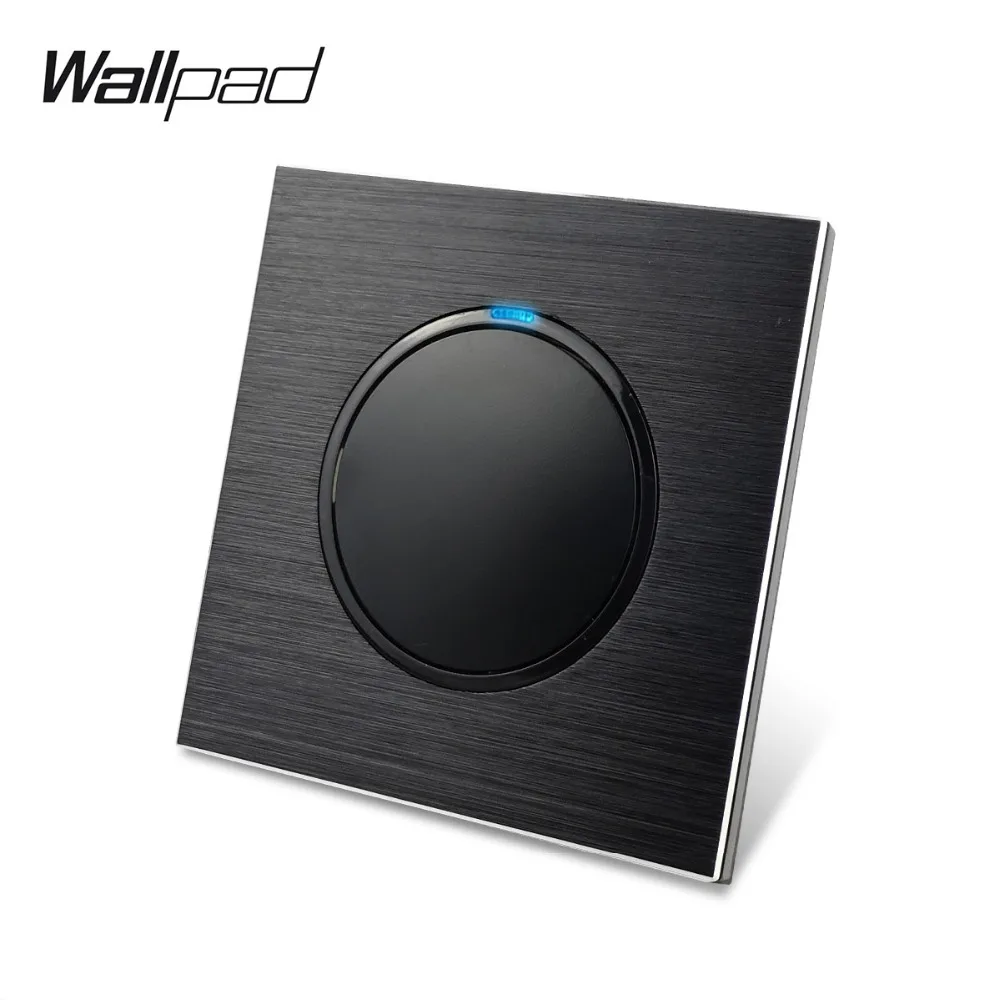 wallpad botao de retorno com indicador led azul 01