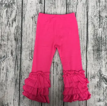 

wholesale baby ruffle shorts baby leggings jeans pants kids to china infant kids sew sassy ruffle capris icing ruffle pants
