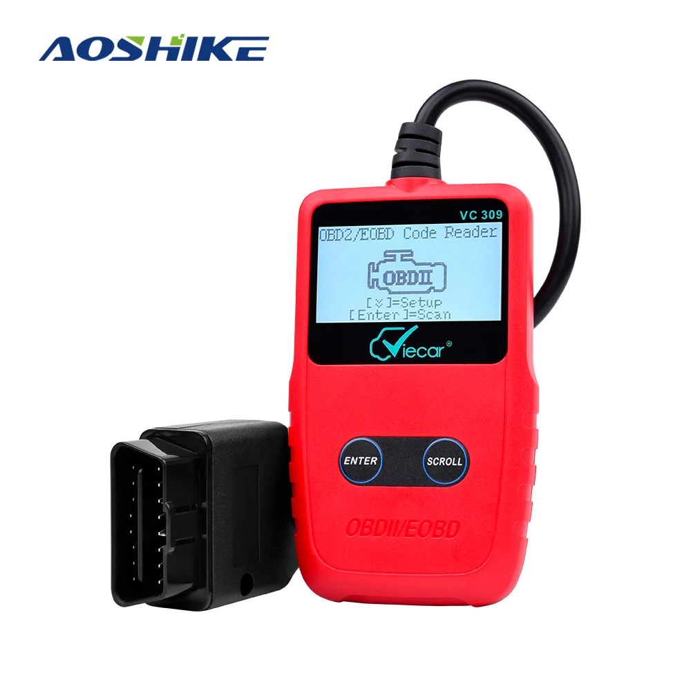 

AOSHIKE Scanner Tool OBD2 OBD II Auto Car Diagnostic Tool OBD Launch Tuning Car Universal OBD Car Fault Detector