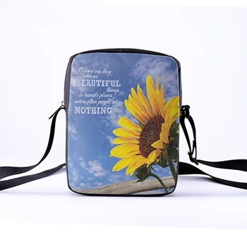 

Customized ladies Messenger bag shoulder bag printing plant landscape cartoon lady bag girls casual 23 cm * 17 cm * 5 cm