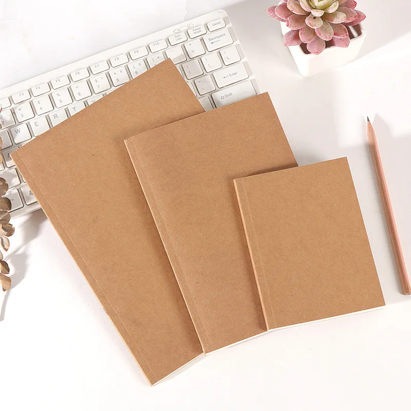 

Creative blank graffiti painting book kraft paper travel notebook inside diary notebook various styles