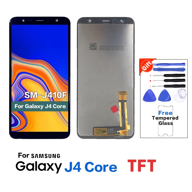 

For Samsung J4 Core J410 J410F LCD Display Screen replacement for Samsung J4 Core SM-J410FN J410G display lcd screen+Tools kit