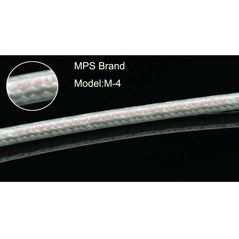 MPS M-4 High End 2 RCA to 2 RCA Audio cable 6N OFC