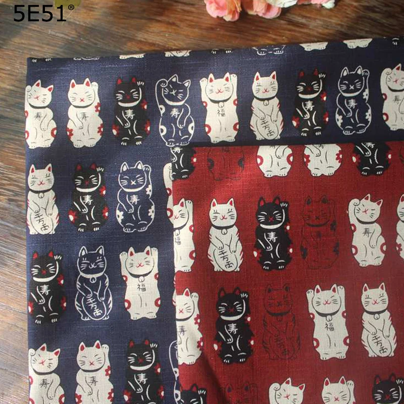 Japanese style furoshiki cotton 100% /handkerchief wrap the cloth cat printed /Many Uses