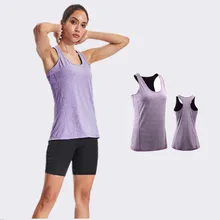 Сексуальные фитнес-плотно спортивные топы для йоги, рубашка быстросохнущая Спортивная безрукавка для девочек, жилет для бега, спортивный топ, женская футболка