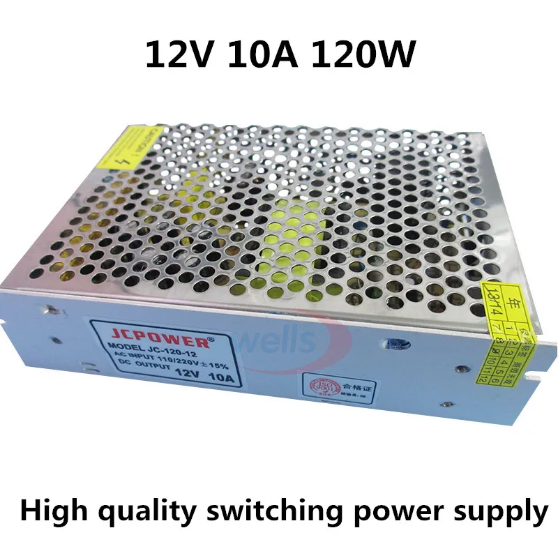 

Good quality Power DC12V 10A to Switching power supply AC100-240V Power Supply CCC CE authentication