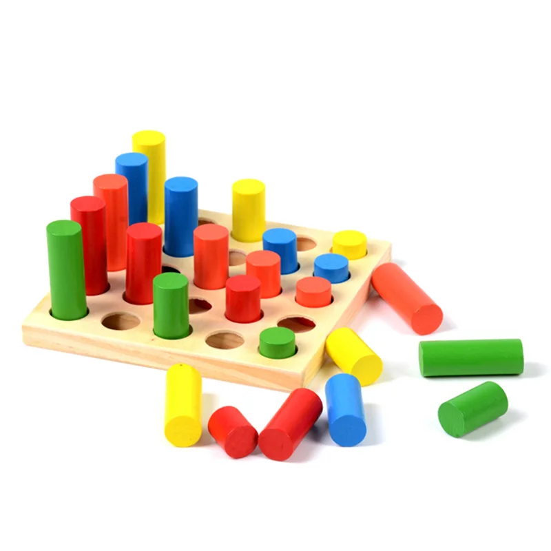 Baby Toy Montessori Sensorial Toys 1 lot =8 pieces Early Childhood Education Preschool Training Kids Toys Brinquedos Juguetes