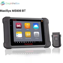 Autel MaxiSys MS906BT автоматический диагностический сканер беспроводной/расширенный/Всесторонний инструмент сканирования MS906 BT с wifi для программатор ЭБУ OBDII