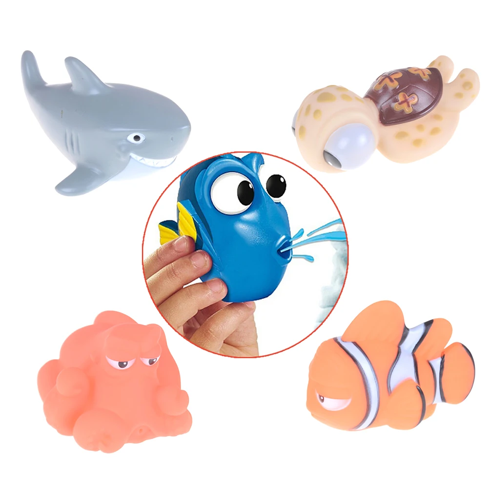 Рыба Ванна Детские игрушки Ванная комната для плавания детские резиновые классические образовательные хобби для малыша