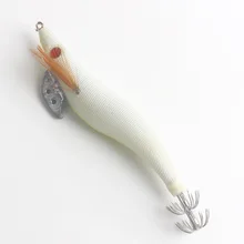 MrY светящийся двухслойный зонтик, крючок для кальмара, рыболовные снасти, рыболовный крючок, Вибрационный крючок(China)