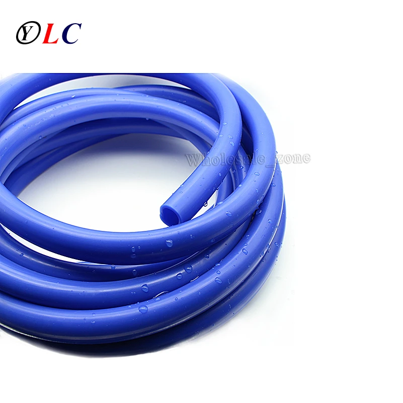Синий 12*16 мм мягкая пищевая медицинская польза FDA силиконовая резиновая Гибкая водопроводная трубка/шланг/труба