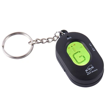 

Eno Guitar Tuner Keychain Pendant Universal Instrument Chromatic Tuner Automatic High Sensitivity Guitar Part Accessories Et-0