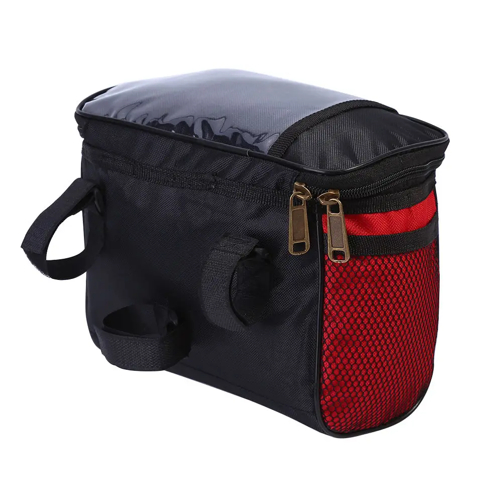 Flash Deal Waterproof Riding Cycling Bike Handlebar Bag Bicycle Front Tube Pocket Pack 5