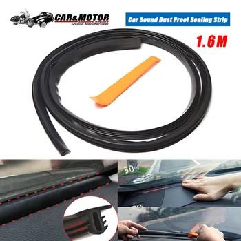 

Land-Best Rubber 1.6M Car Dashboard Windshield Soundproof Dustproof Seal Sealing Strips Styling Stickers Universal Auto Sealants