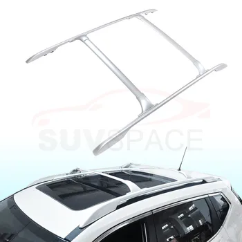 

ABS roof rack baggage luggage rack cross bar crossbar rail Suitable FIT for Nissan X-trail Rogue 2014-2020