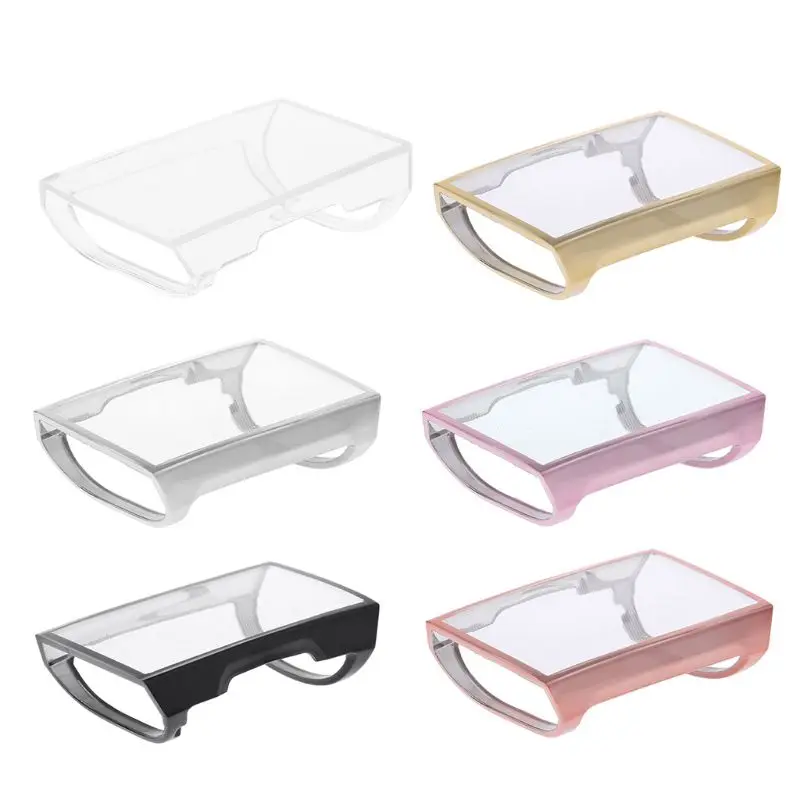 

Protective Case Cover Screen Protector TPU Shell Waterproof Shockproof Smart Watch Accessories for Fitbit Charge 3