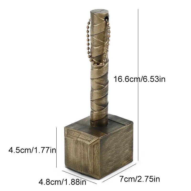 DIY Beer Bottle Openers Hammer of Thor Shaped Bottle Opener Wine Corkscrew Beverage Wrench Jar Openers for dinner party Bar Tools (8)