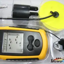 HT 1 шт./лот Портативный Sonar ЖК-дисплей рыбы эхолот Сигнализация 100 м AP Фишер