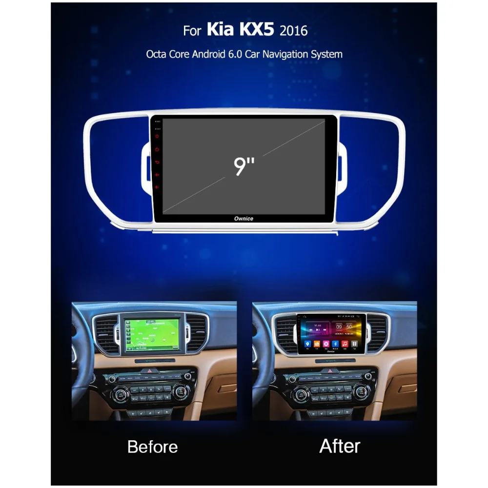 Perfect 9" IPS Android 9.0 Octa Core 4G+32GB Car DVD Player For Kia KX5 2016 2017 Sportage 4 GPS Navi Radio Stereo TPMS DAB+ DSP CarPlay 1 Perfect 9" IPS Android 9.0 Octa Core 4G+32GB Car DVD Player For Kia KX5 2016 2017 Sportage 4 GPS Navi Radio Stereo TPMS DAB+ DSP CarPlay 1