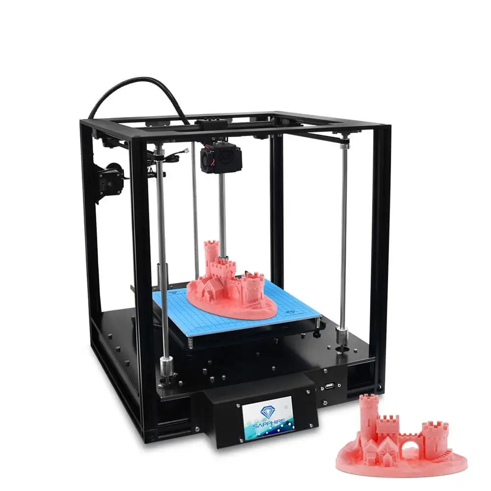 

CoreXY Structure SapphireS Color Touch Screen Metal Stampante 3d Optional Acrylic Shell Desktop 3d Printer High Speed 3d Drucker