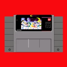 Сейлор Мун другая история 16 бит большая серая игровая карта для США NTSC игровой плеер