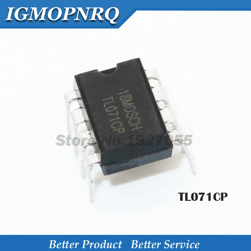 10 шт./TL071 TL071CN TL071CP DIP8 малошумные РАБОЧИЕ УСИЛИТЕЛИ JFET на входе новые | Электронные