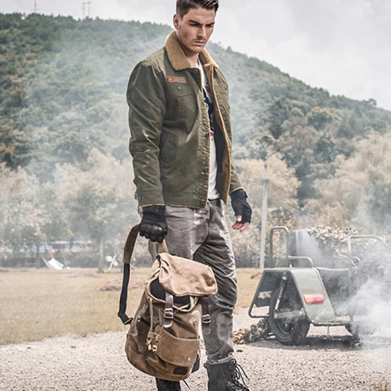 Billig LetsKeep winter Bomber pilot Jacken Männer Armee Oberbekleidung taktische jacken herren baumwolle dicken pelz kragen warme mäntel 5XL, MA234