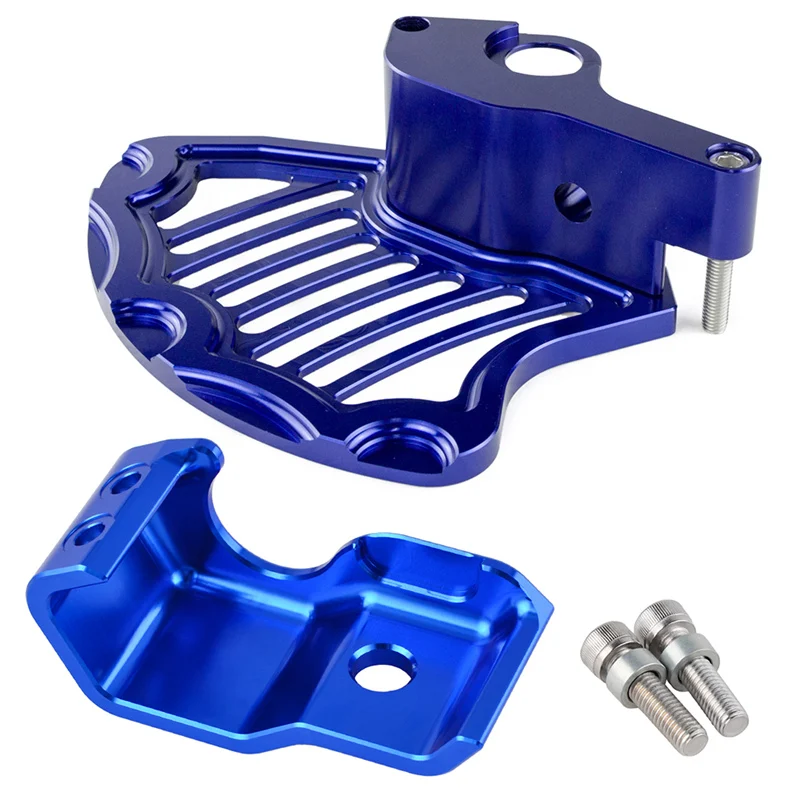 

Front Brake Disc Rotor Guard Lower Right Fork Leg Protector Set For Husqvarna FE TE 125 150 200 250 300 350 390 400 450 501 2015