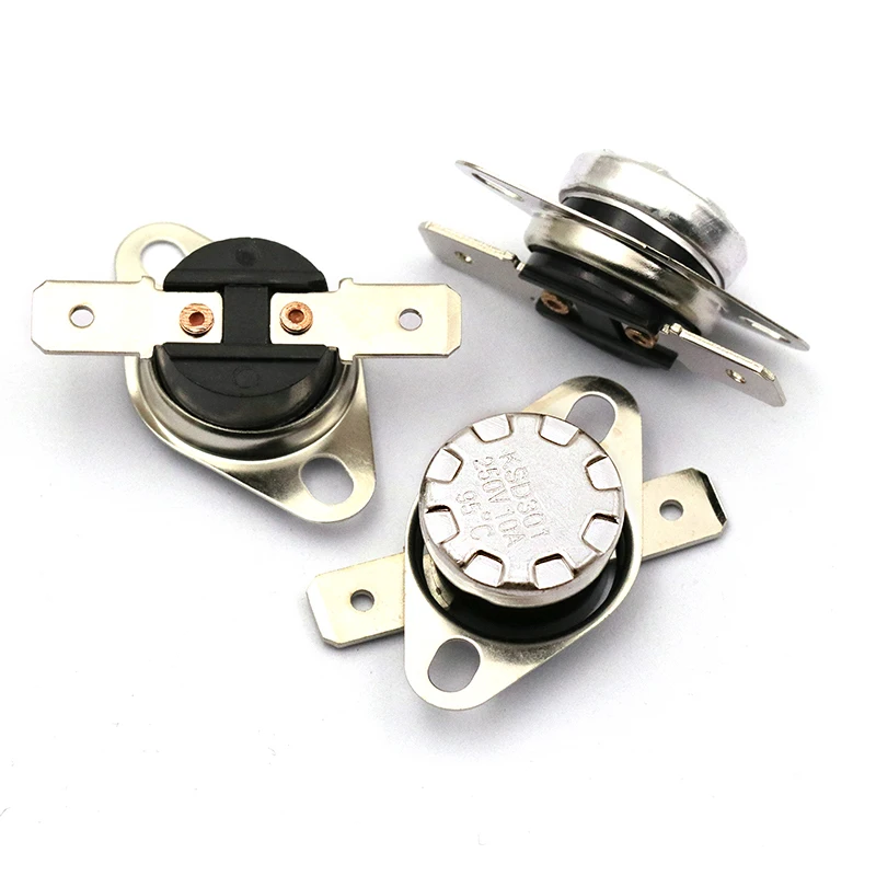 KSD301 250V 10A Normally Closed NC Thermostat Temperature Thermal