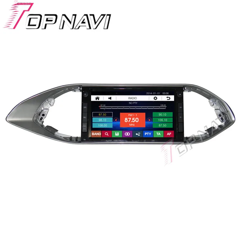 Topnavi " автомобильный DVD gps для peugeot 308 S автомобильный радио мультимедиа аудио стерео в тире, Wince система