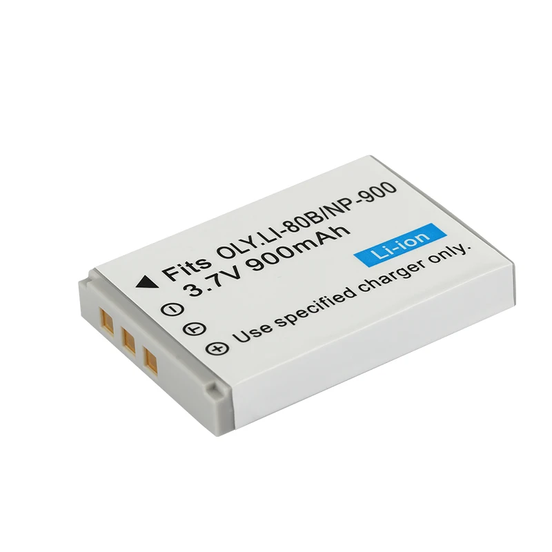 3.7V 900mAh Li 80B NP 900 Rechargeable Digital Camera Li ion Battery
