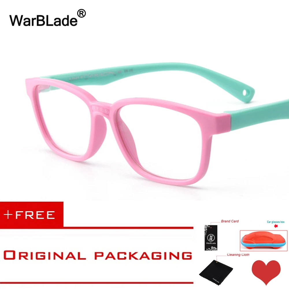 perrito Soltero entidad WarBLade-gafas transparentes de silicona para niños y niñas, monturas  flexibles para gafas, monturas ópticas - AliExpress Accesorios para la ropa