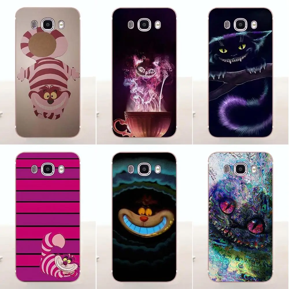 

Soft Fashion Phone Case Cheshire Cat Alice Eye For Samsung Galaxy Note 5 8 9 S3 S4 S5 S6 S7 S8 S9 S10 mini Edge Plus Lite
